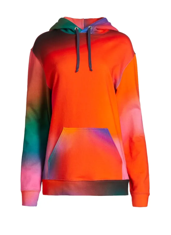 BruceGlen Sauce Red Ombré Hoodie