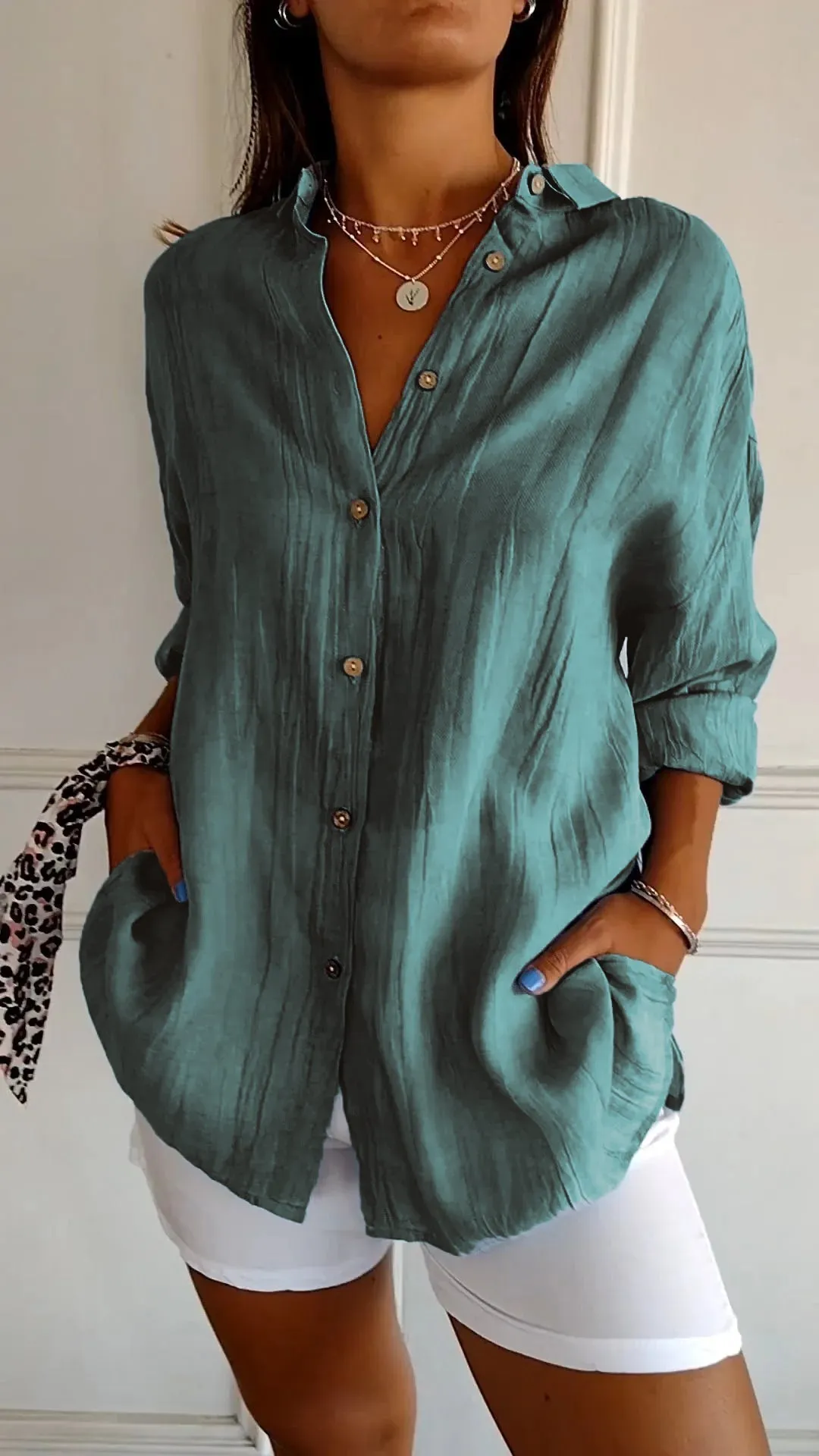 Bruner® | Versatile Shirt Blouse With Buttons