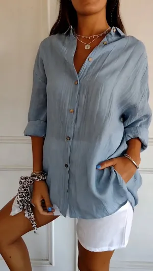 Bruner® | Versatile Shirt Blouse With Buttons
