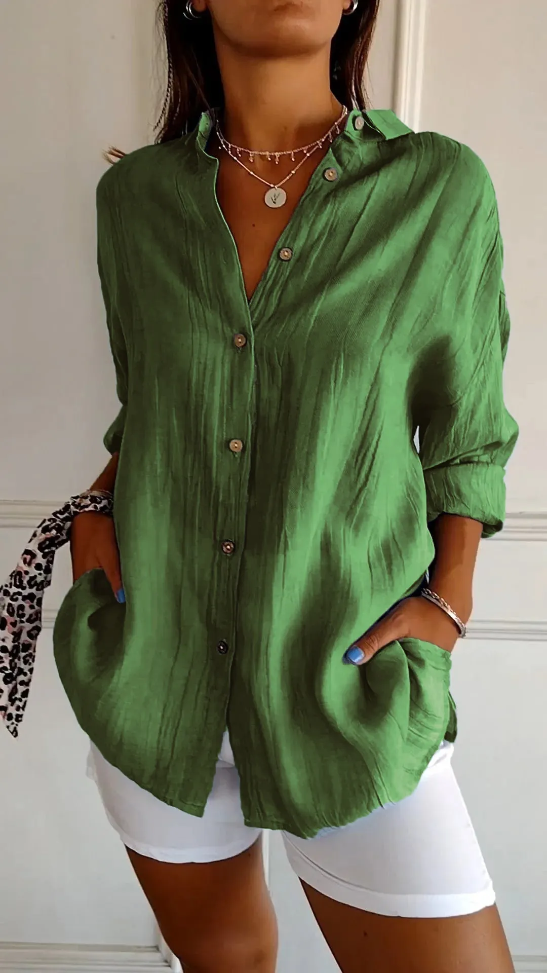 Bruner® | Versatile Shirt Blouse With Buttons