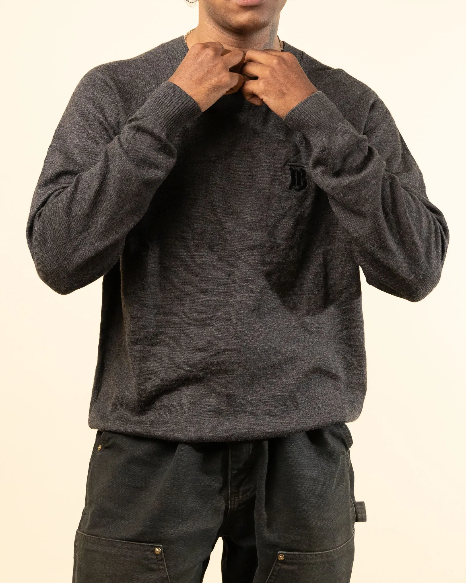 Burberry Grey Sweater