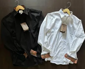 BURBERRY || TB Monogram Motif Slim-Fit Shirts