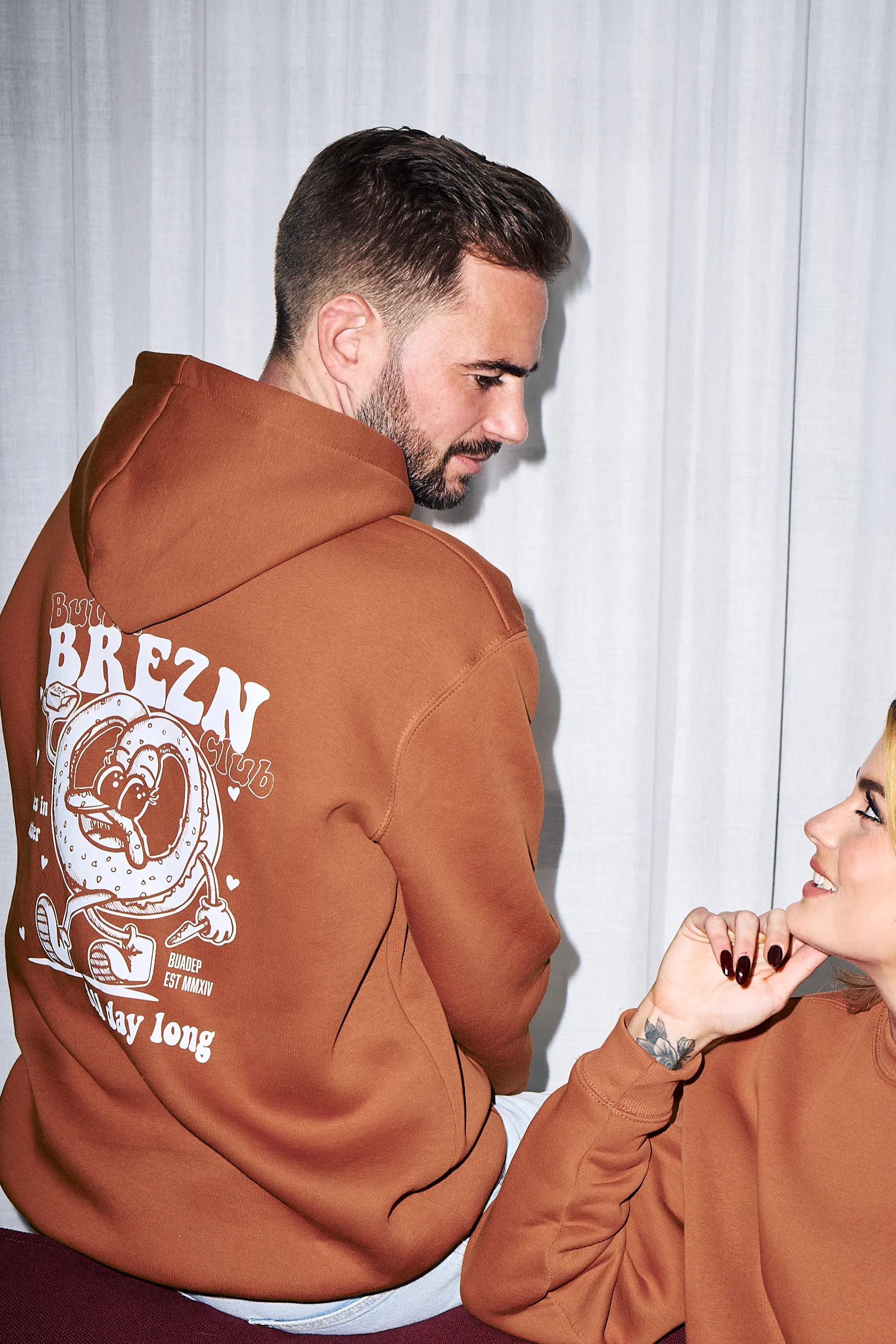 Butter Brezn Club Hoodie Caramel