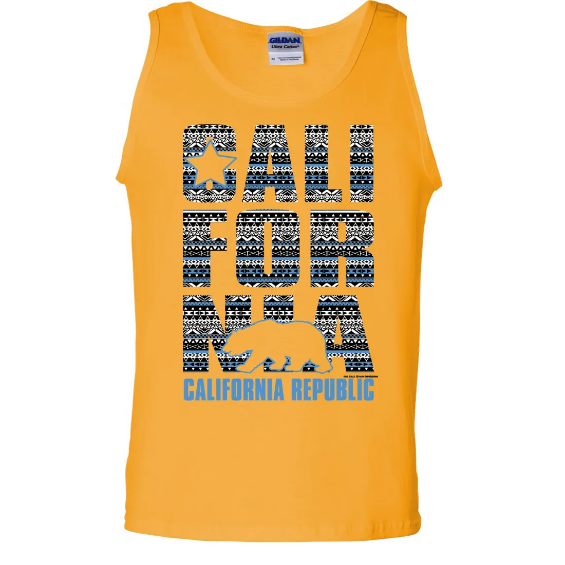 California Republic Tribal Aztec Asst Colors Tank Top
