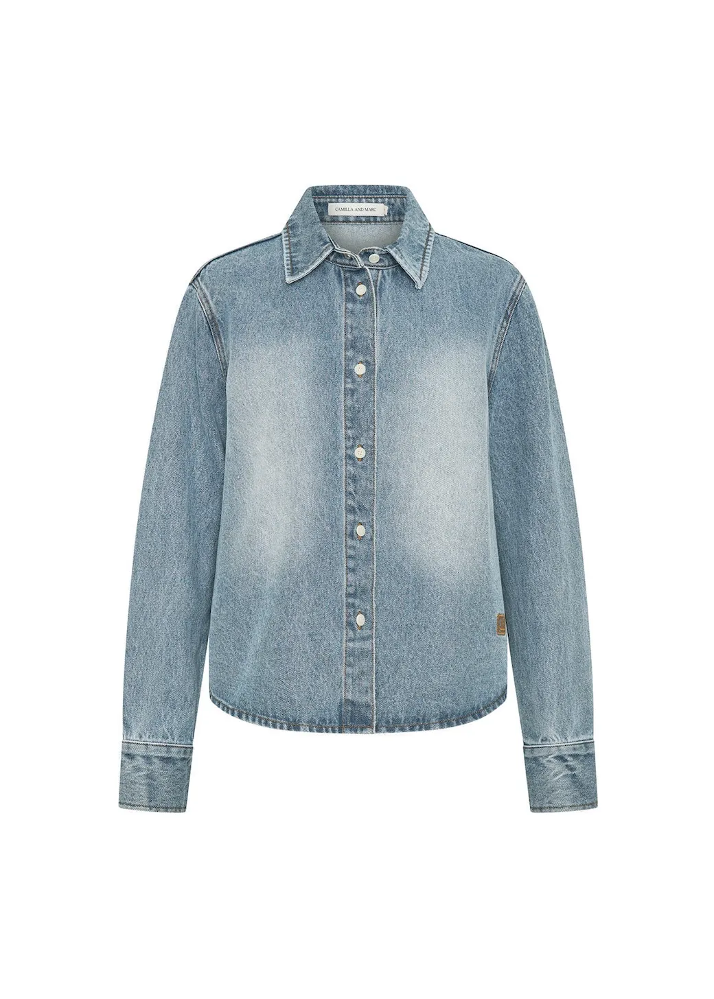 CAMILLA & MARC Bay Denim Shirt - Light Vintage Blue