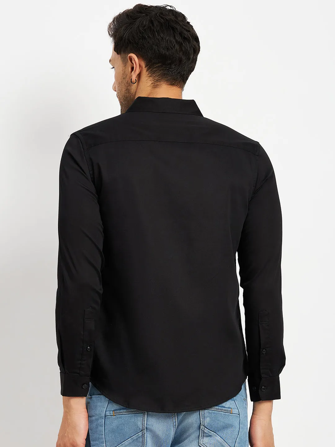 Camla Black Shirts For Men