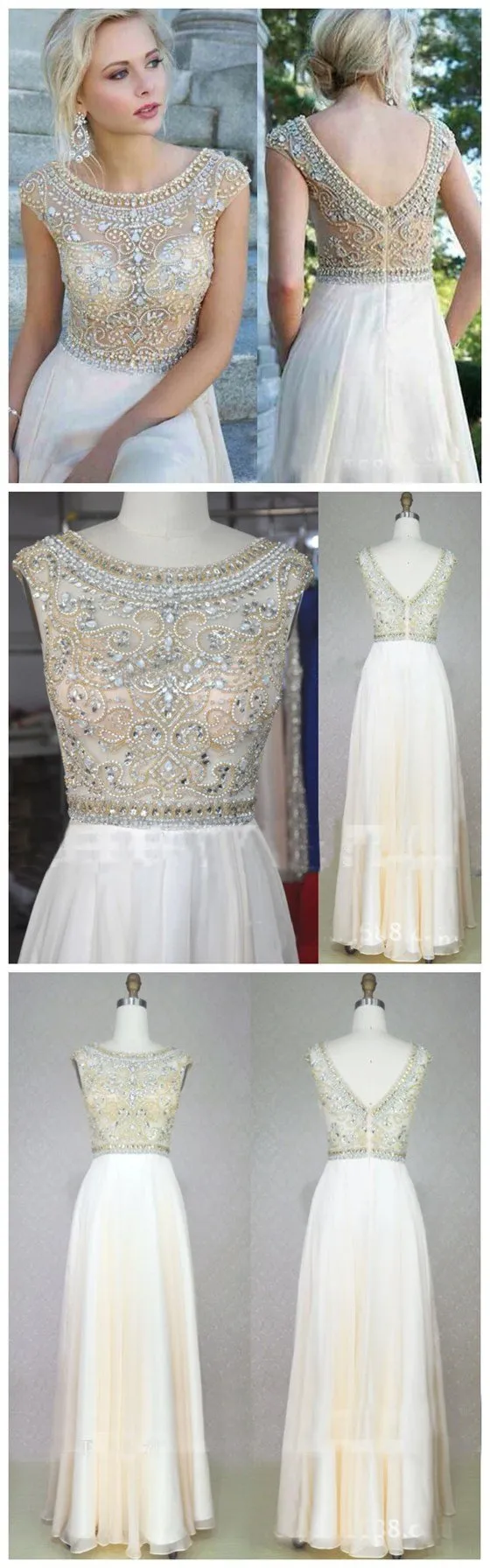 Cap Sleeves  A-line Popular Cheap Cocktail Evening Long Prom Dresses Online,PD0149