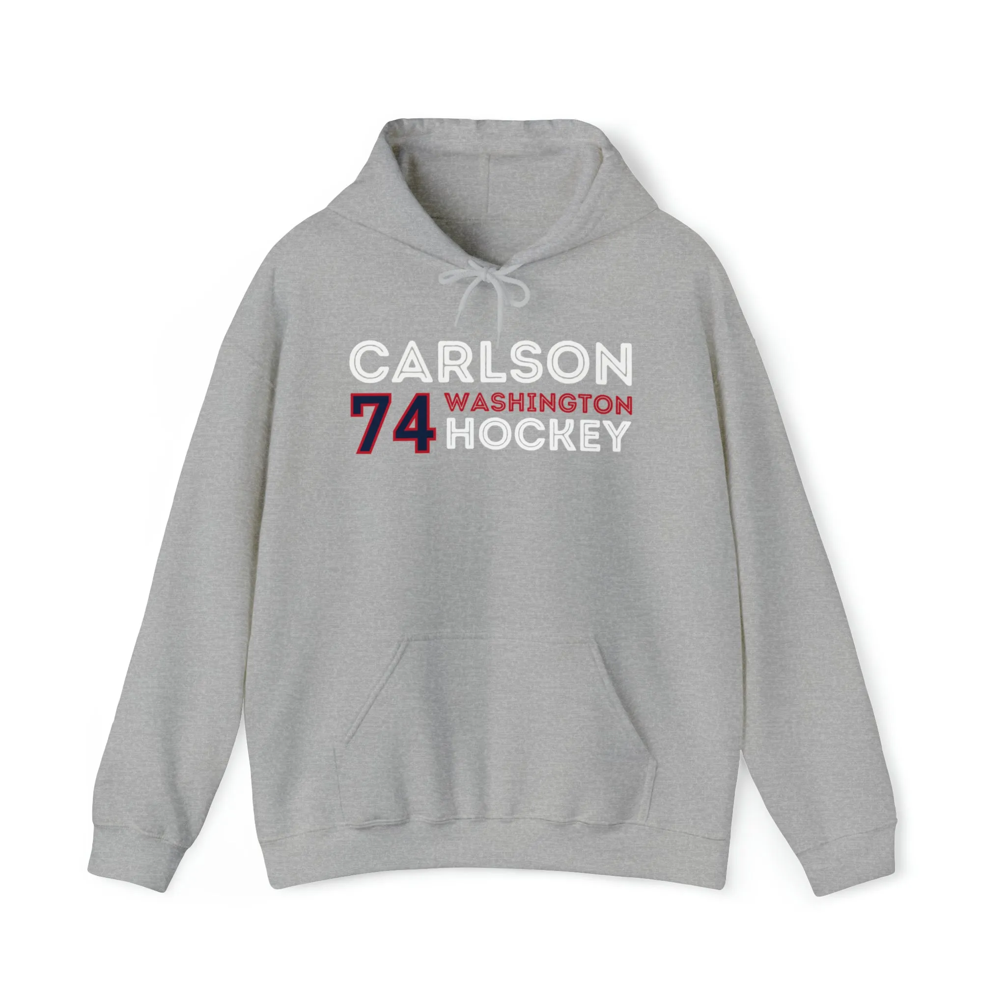 Carlson 74 Washington Hockey Grafitti Wall Design Unisex Hooded Sweatshirt