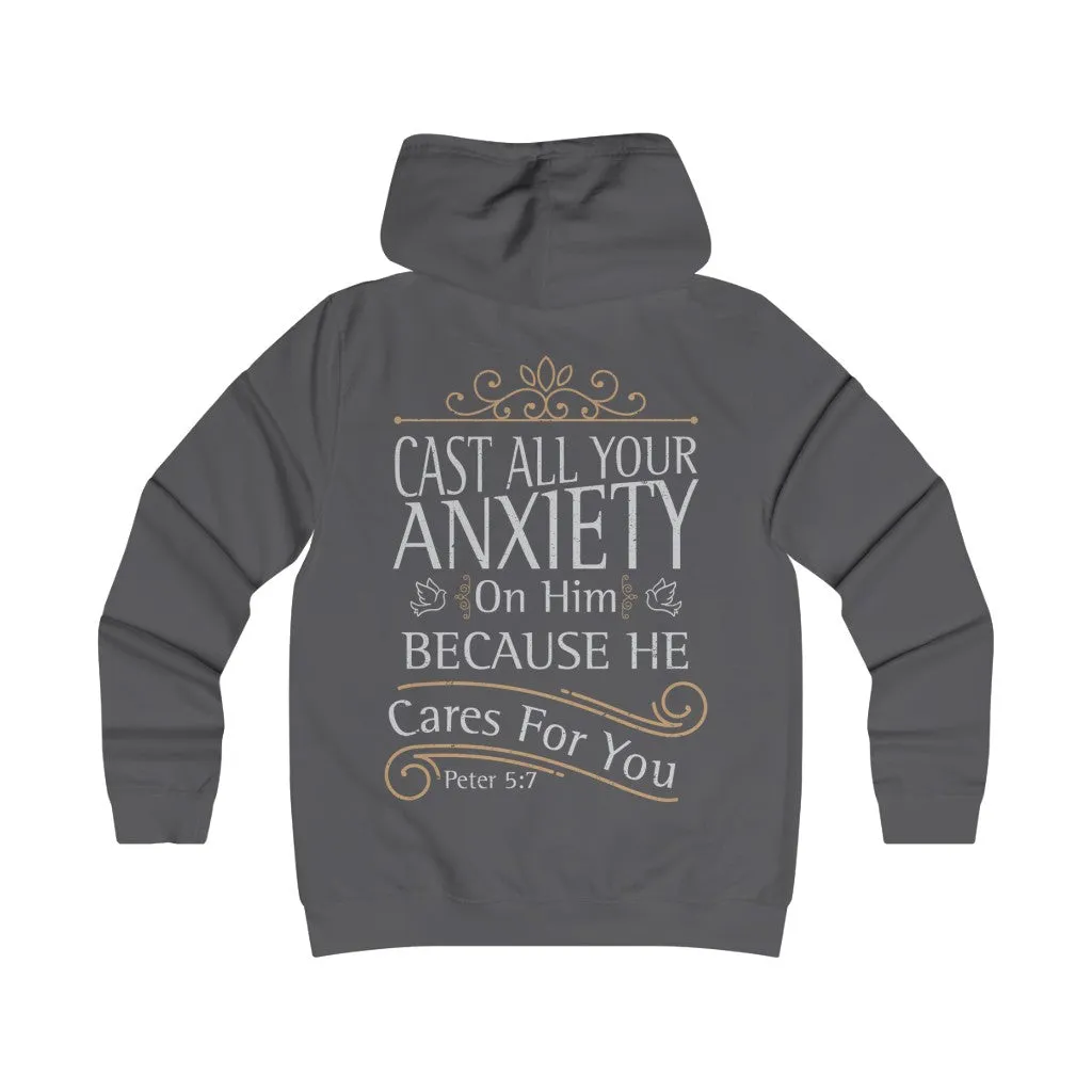Cast on Him Hoodie