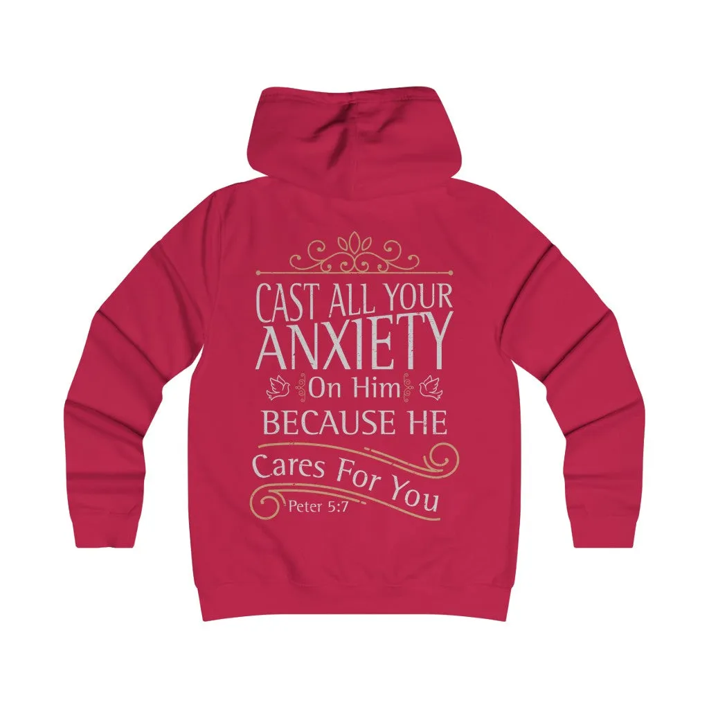 Cast on Him Hoodie