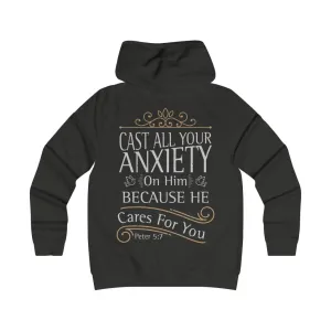 Cast on Him Hoodie
