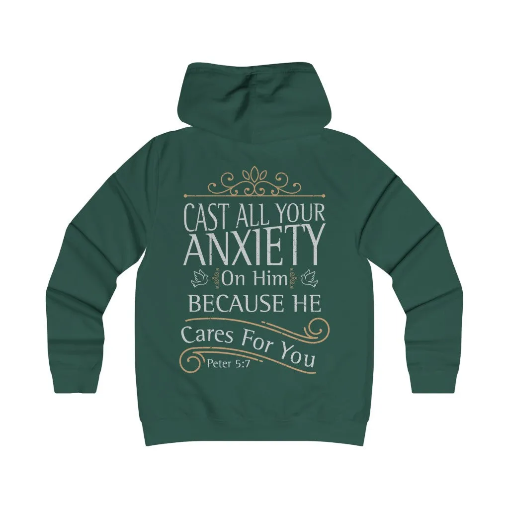 Cast on Him Hoodie