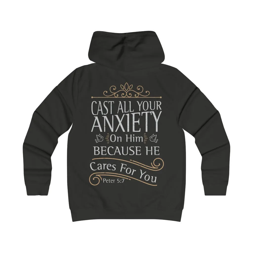 Cast on Him Hoodie
