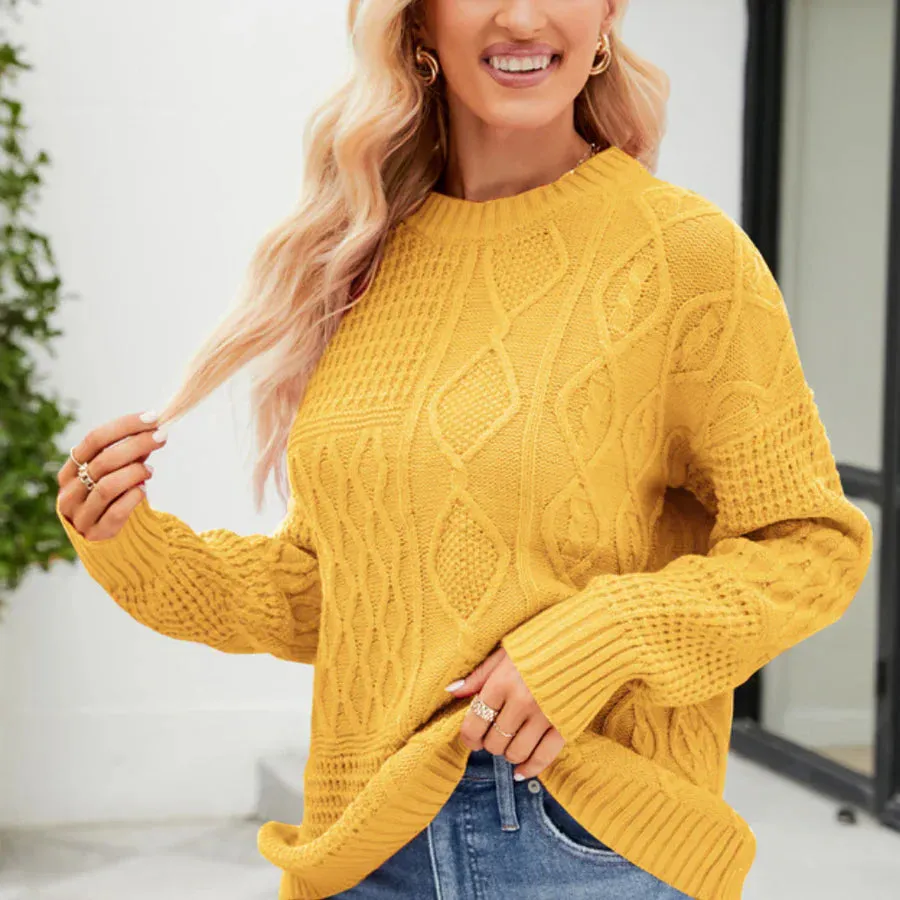 Casual long-sleeved Melisande women's jumper