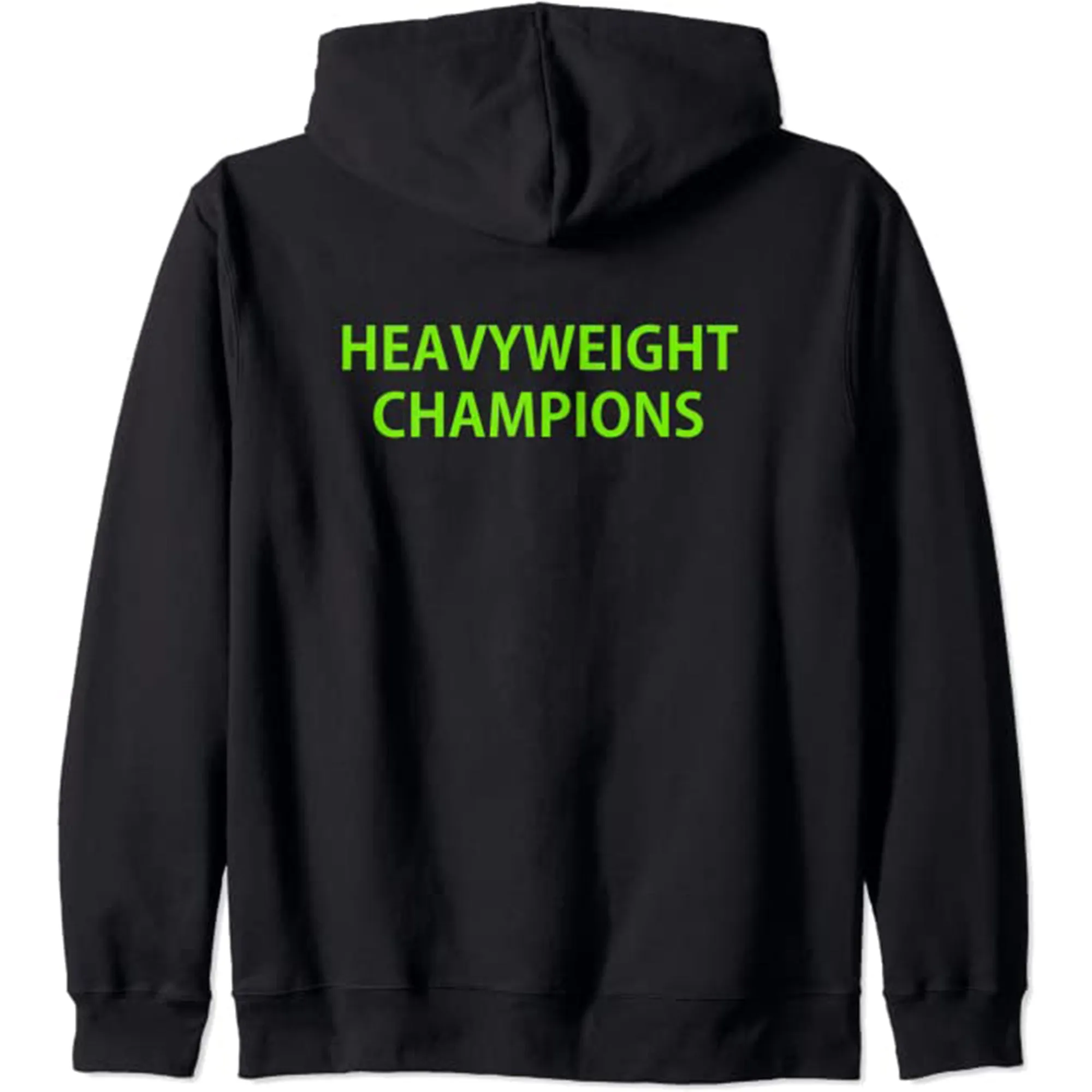 Catfish Sumo Zip Hoodie - Heavyweight Champions™ Front & Back