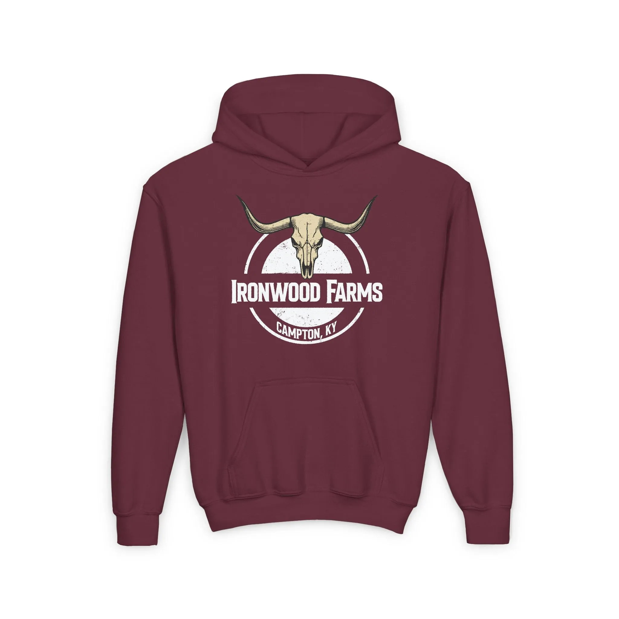 CATTLE FARM CUSTOM YOUTH HOODIE C11