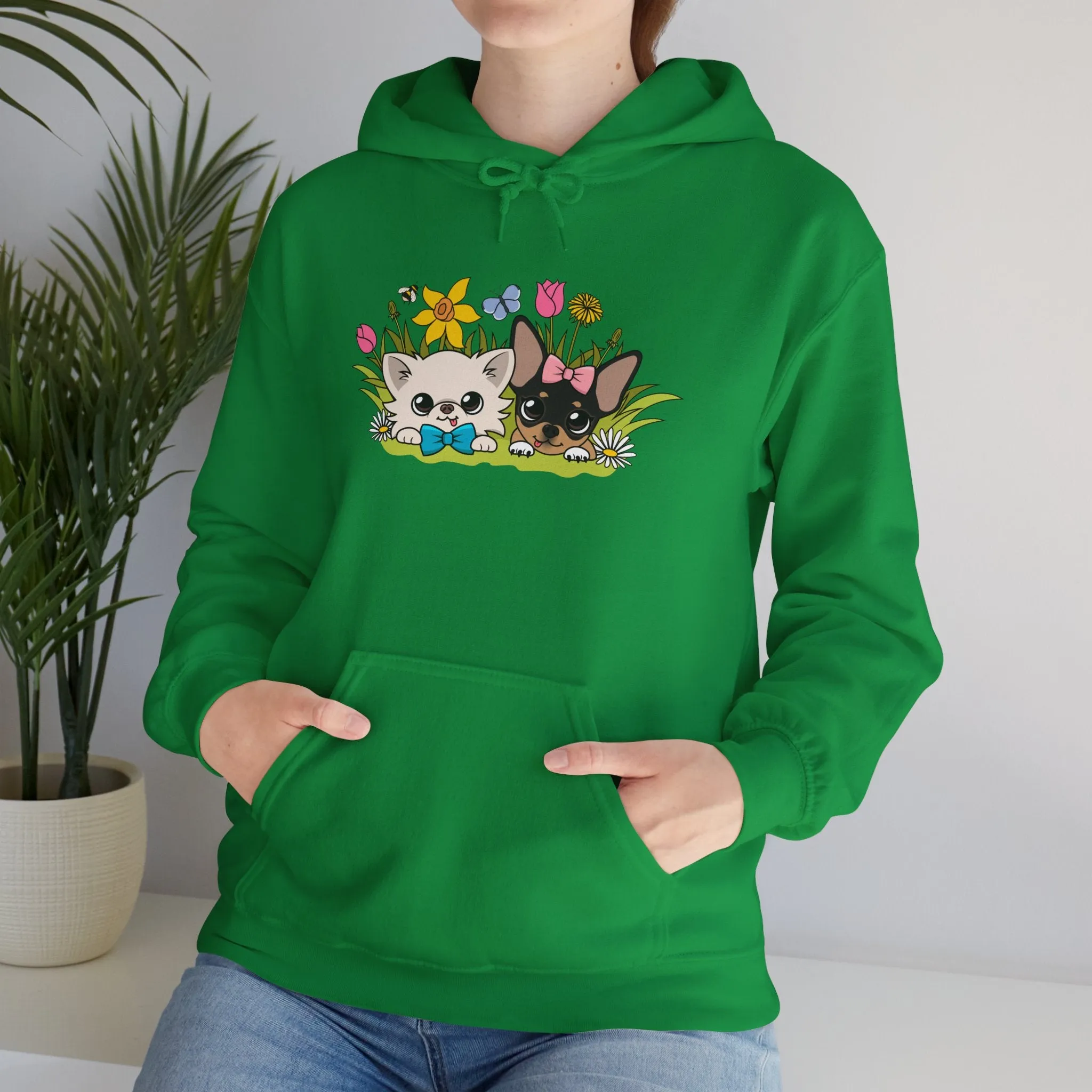 Cedric and Maya Spring Garden Tour Hoodie
