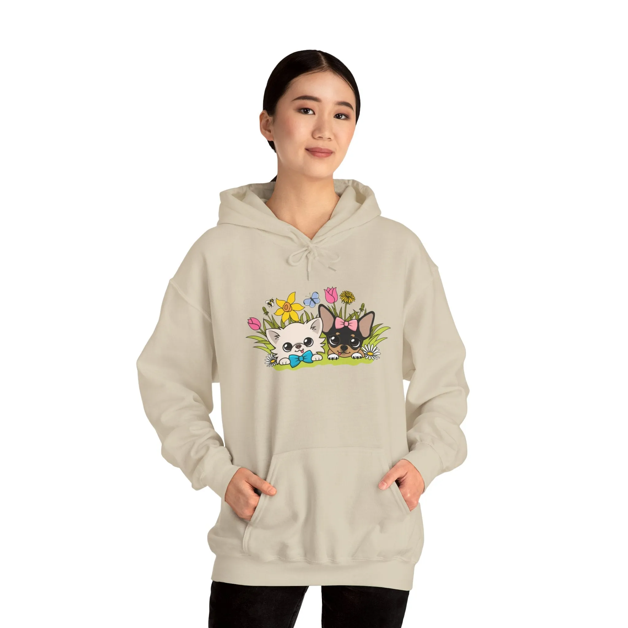 Cedric and Maya Spring Garden Tour Hoodie