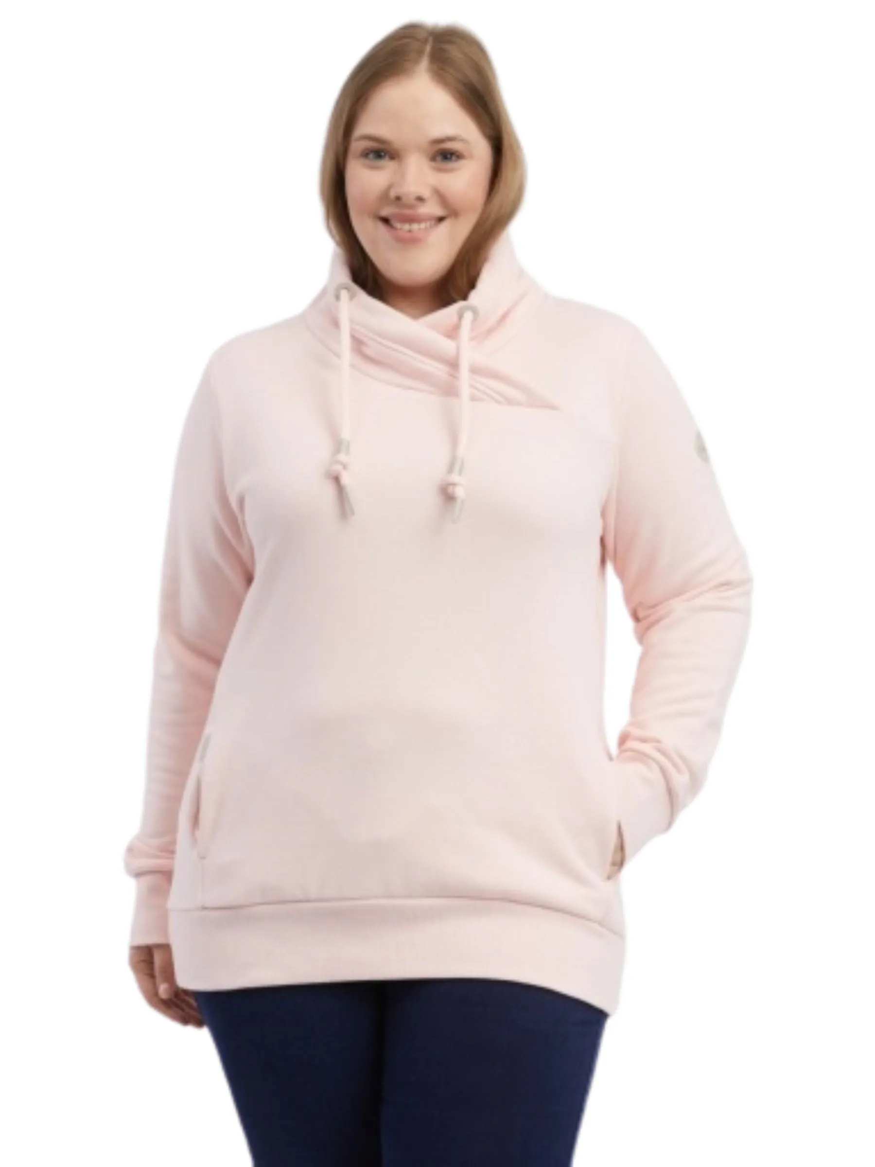 Chandail Neska Comfy Taille Plus - Light Pink