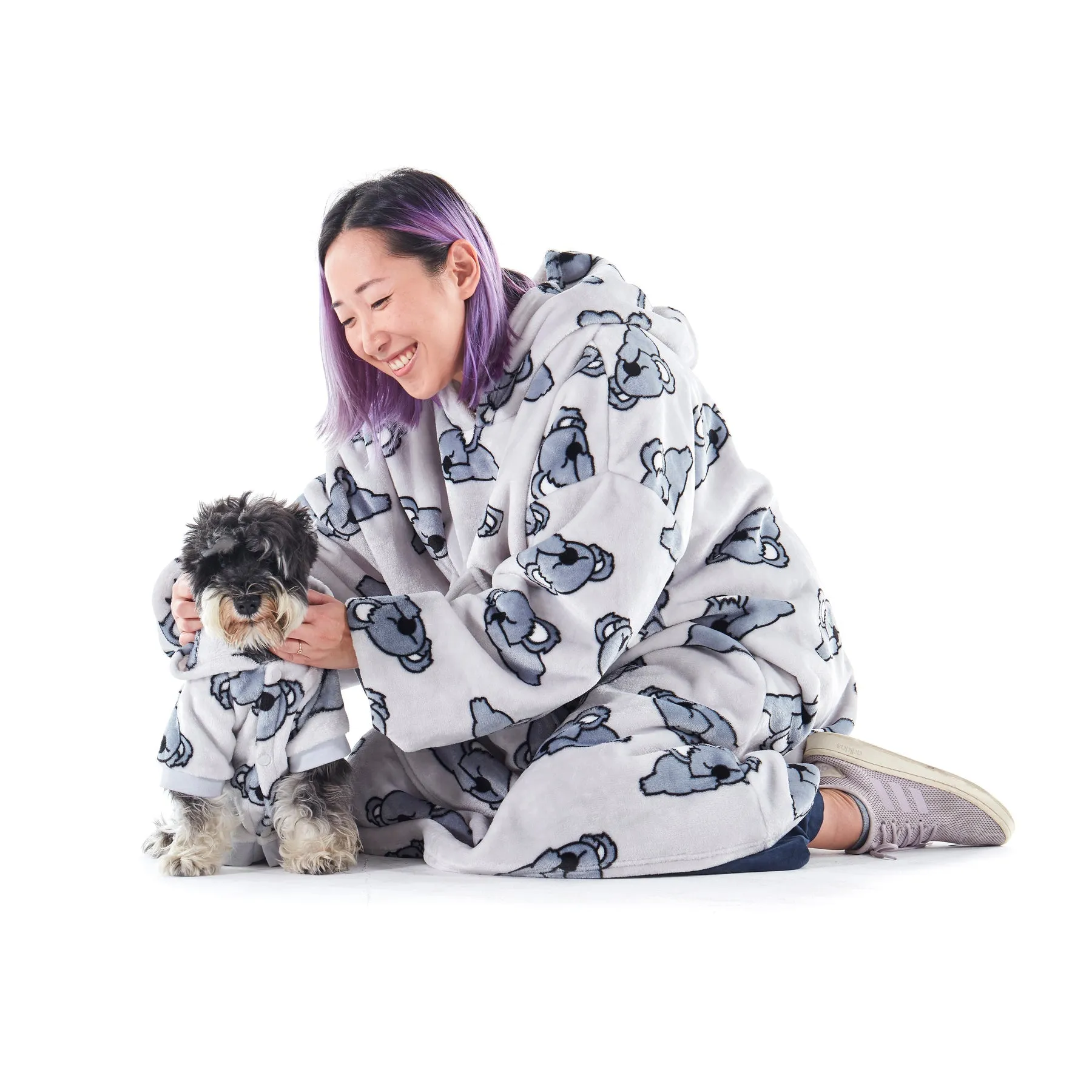 Charlie's Uggo Bearly Awake Dog Hoodie Large