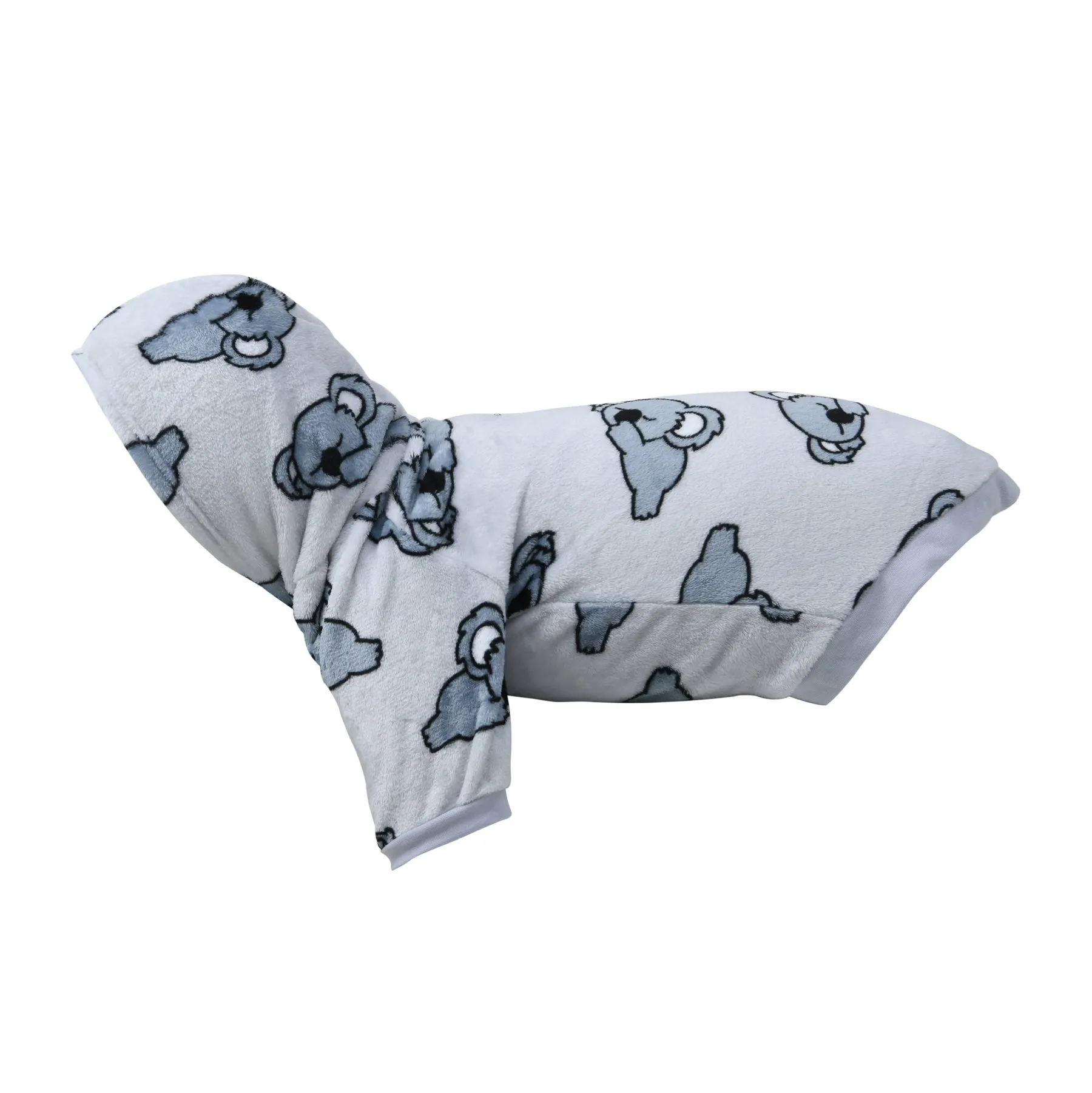 Charlie's Uggo Bearly Awake Dog Hoodie Large