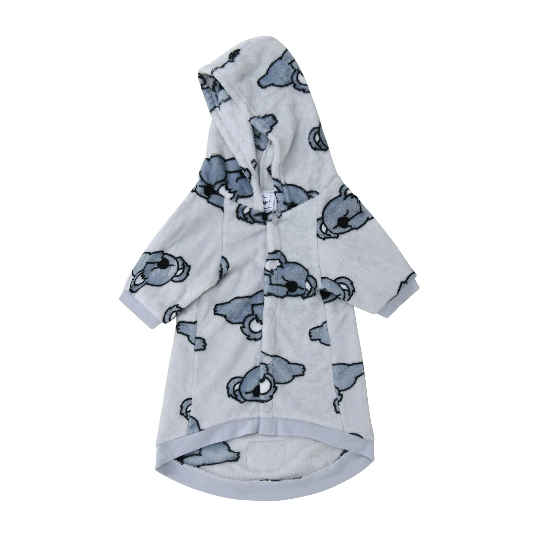 Charlie's Uggo Bearly Awake Dog Hoodie Large