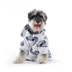 Charlie's Uggo Bearly Awake Dog Hoodie Large