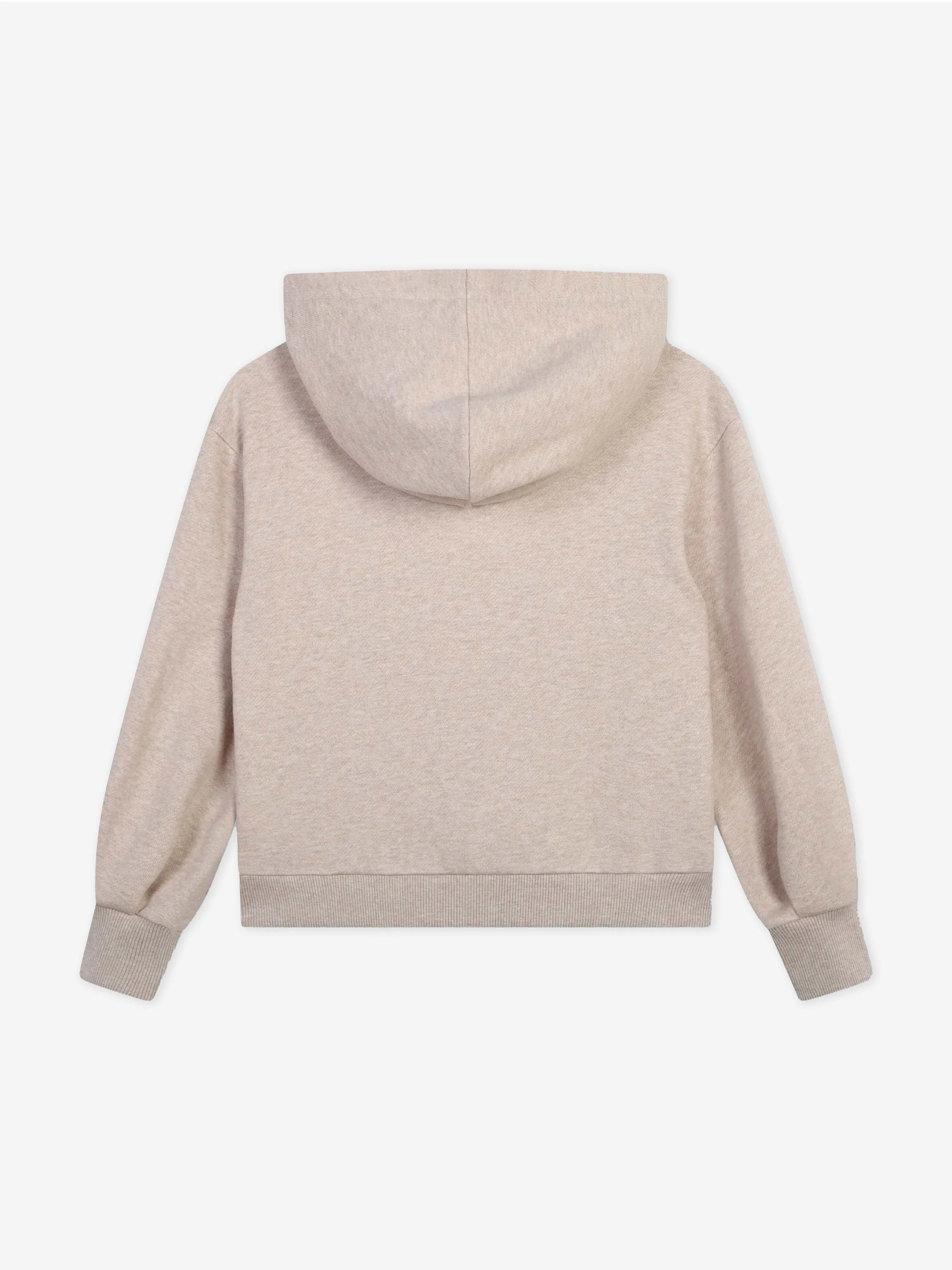 Chloé Girls Logo Hoodie in Beige