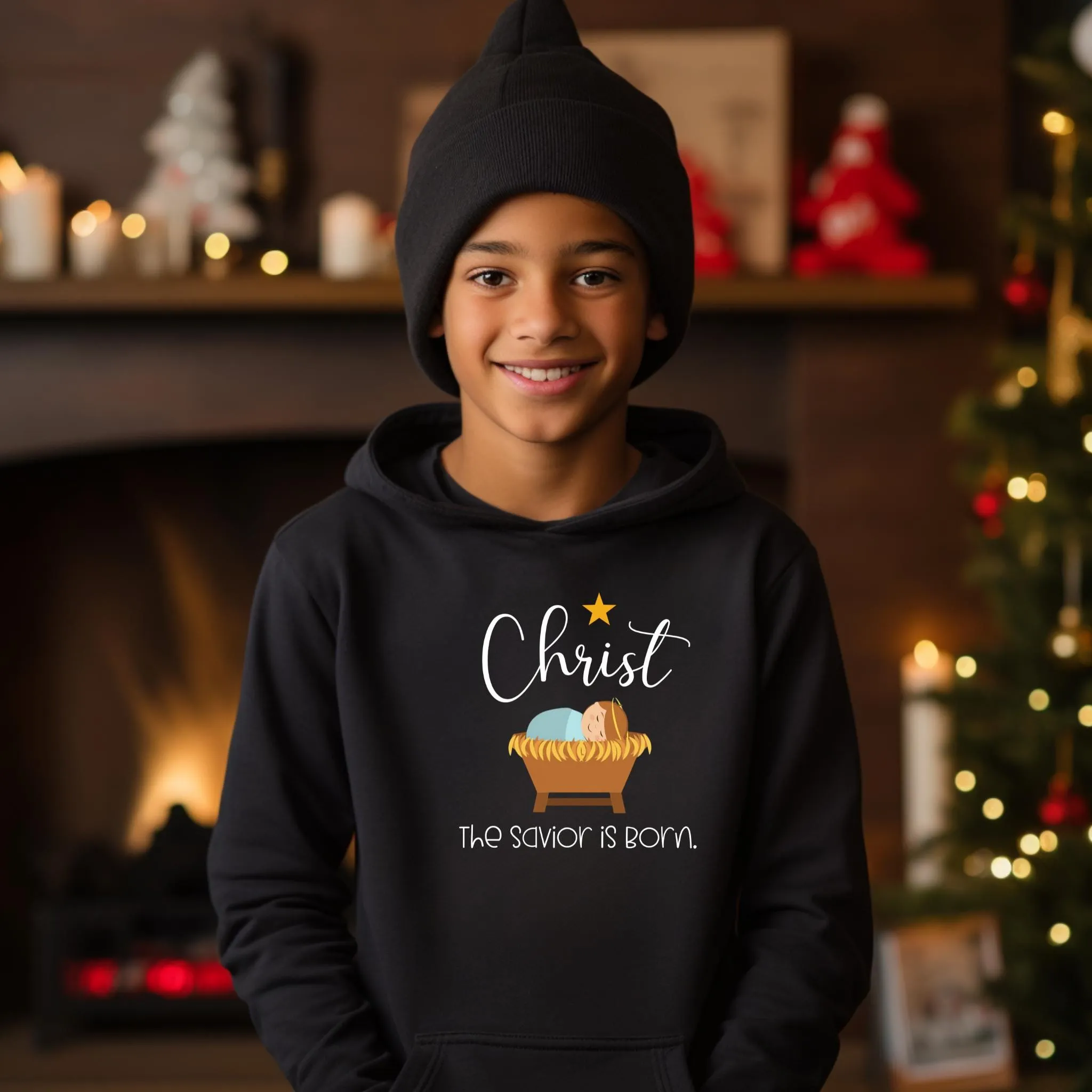 Christ the Savior Is Born Kids T-Shirt