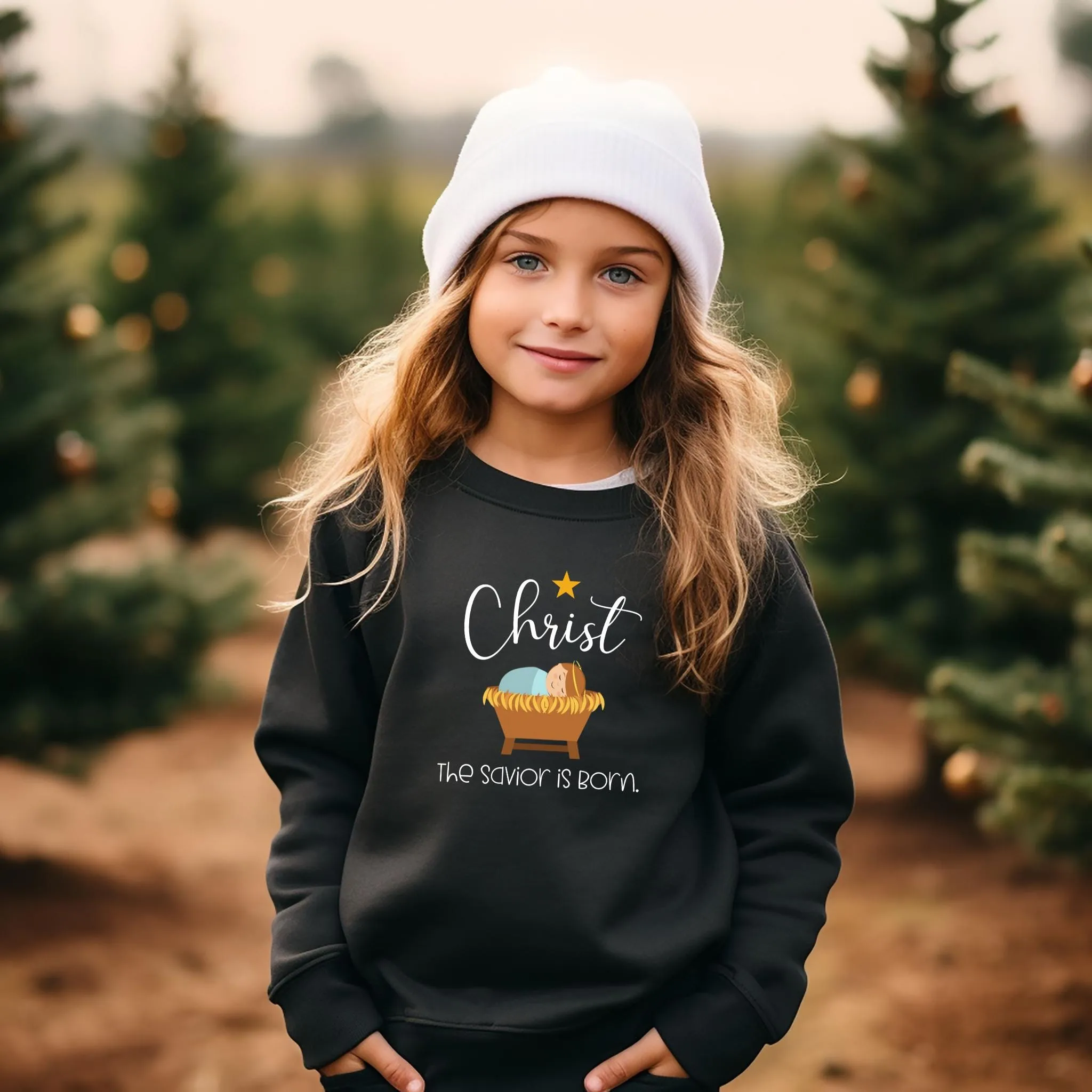Christ the Savior Is Born Kids T-Shirt