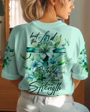 Christianartbag 3D T-Shirt For Women, Lord Stood With Me Women's All Over Print Shirt, Christian Shirt, Faithful Fashion, 3D Printed Shirts for Christian Women, CABWTS01060923