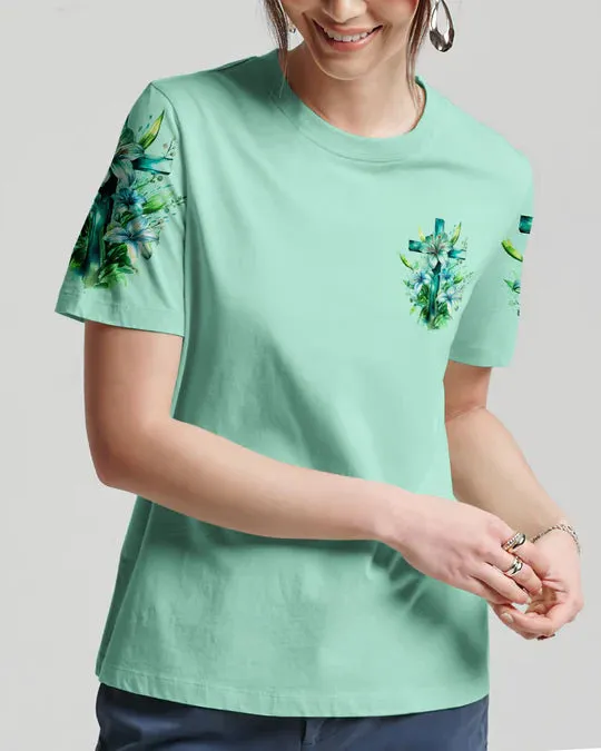 Christianartbag 3D T-Shirt For Women, Lord Stood With Me Women's All Over Print Shirt, Christian Shirt, Faithful Fashion, 3D Printed Shirts for Christian Women, CABWTS01060923