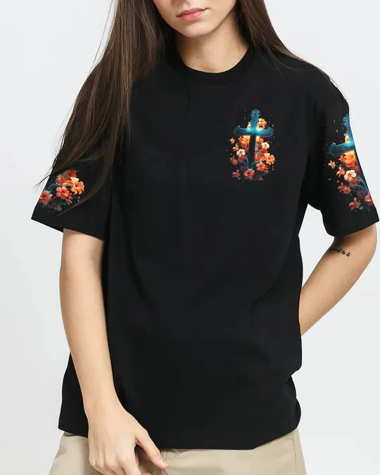 Christianartbag 3D T-Shirt For Women, The Peace Of God Rule In Your Hearts Women's All Over Print Shirt, Christian Shirt, Faithful Fashion, 3D Printed Shirts for Christian Women