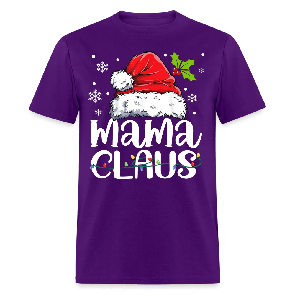Christmas - Mama Claus - Family Shirts Men, Woman Christmas T Shirts