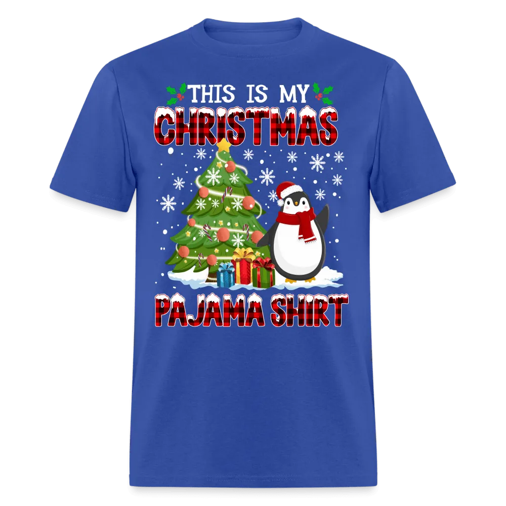 Christmas - Penguin This Is Christmas Pajama - Family Shirts Men, Woman Christmas T Shirts
