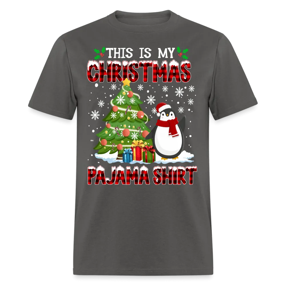 Christmas - Penguin This Is Christmas Pajama - Family Shirts Men, Woman Christmas T Shirts