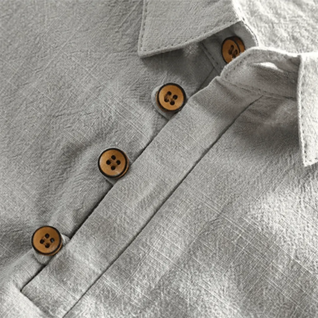 Christopher Mosley Mazoleni Linen Polo