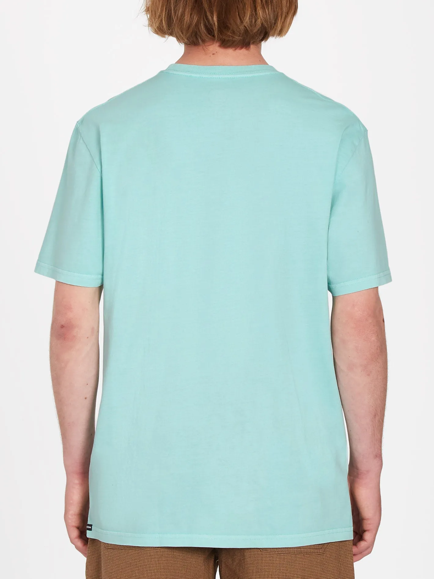 Circle Emb T-Shirt - BOTTLE GREEN