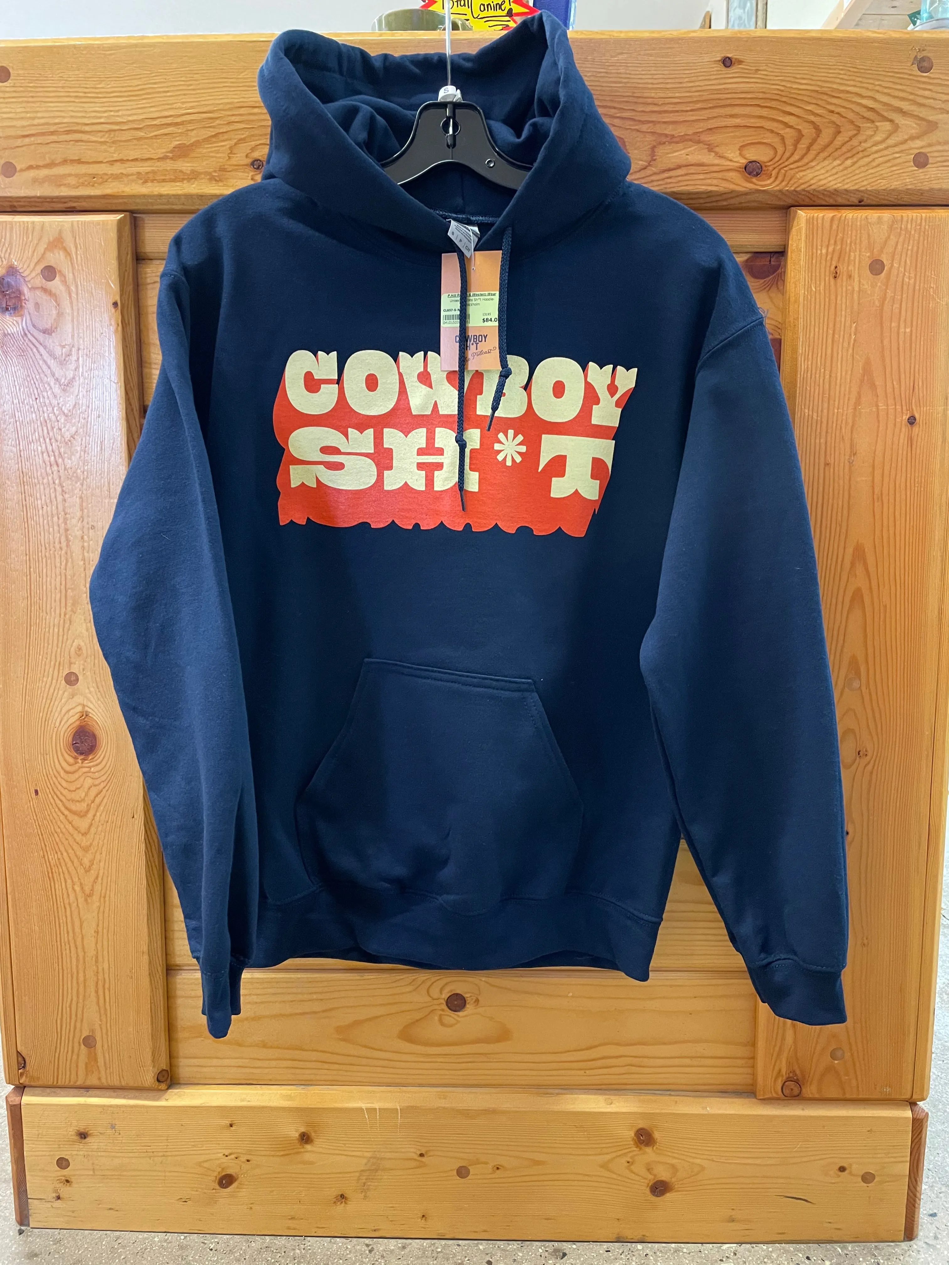 CL057 Unisex Cowboy Sh*t Hoodie- Stockholm