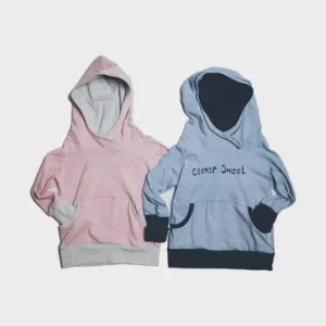 Clever Sweet Hoodie in Heather Blue