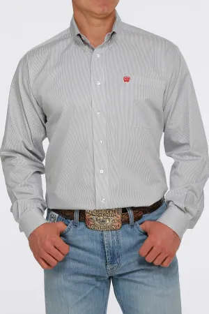 CLMTW1105400 Cinch Shirt Mens Stripe L/S