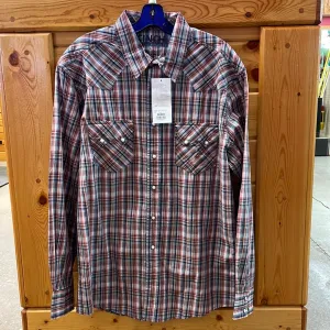 CLMTW1301056 Cinch L/S Shirt Plaid Modern Fit