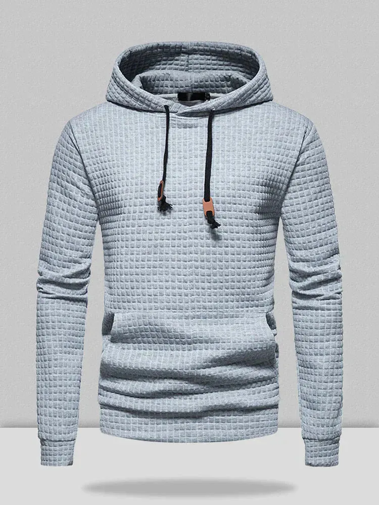 Comfy Pullover Jacquard Hoodie