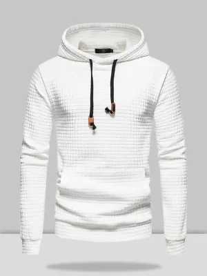 Comfy Pullover Jacquard Hoodie