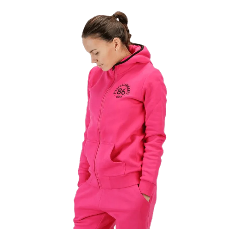 Comfy Zip Hood Pink