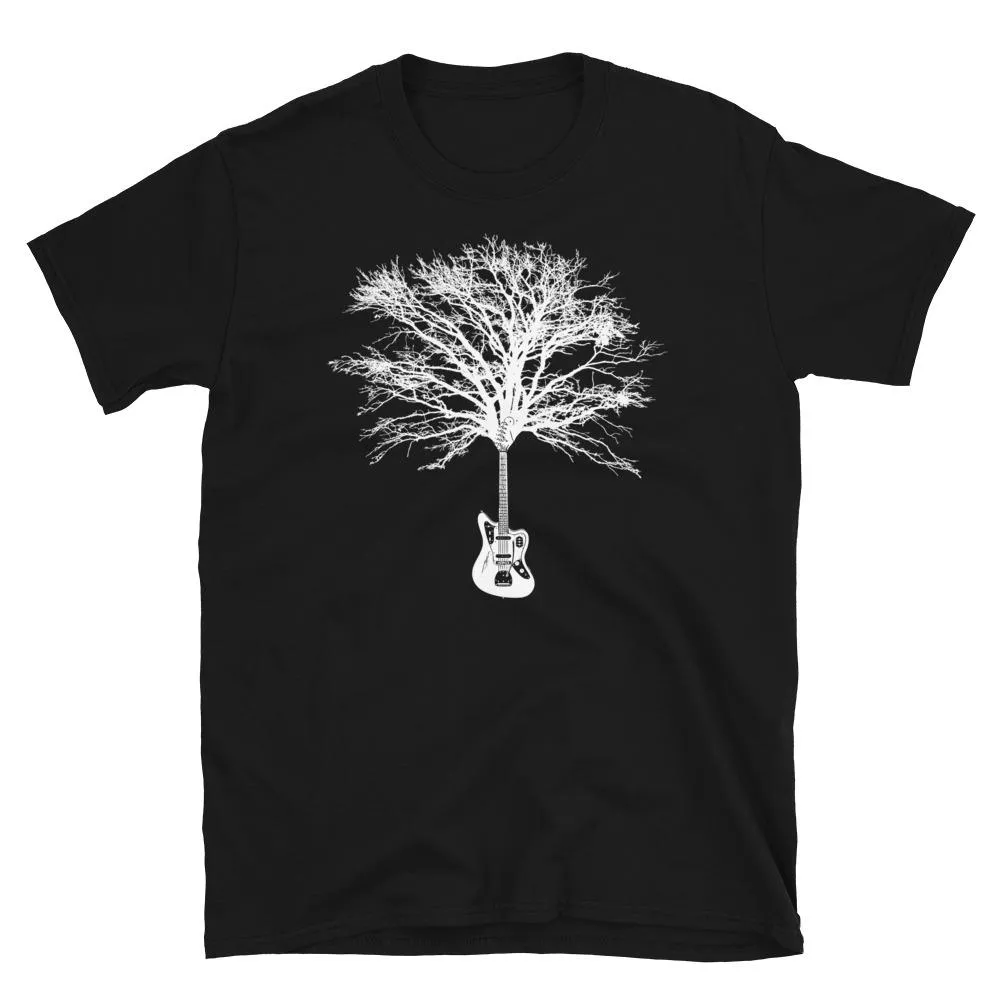 Cool Guitar T-Shirt "JMaster Tree Tee" by Axe Dr. Apparel