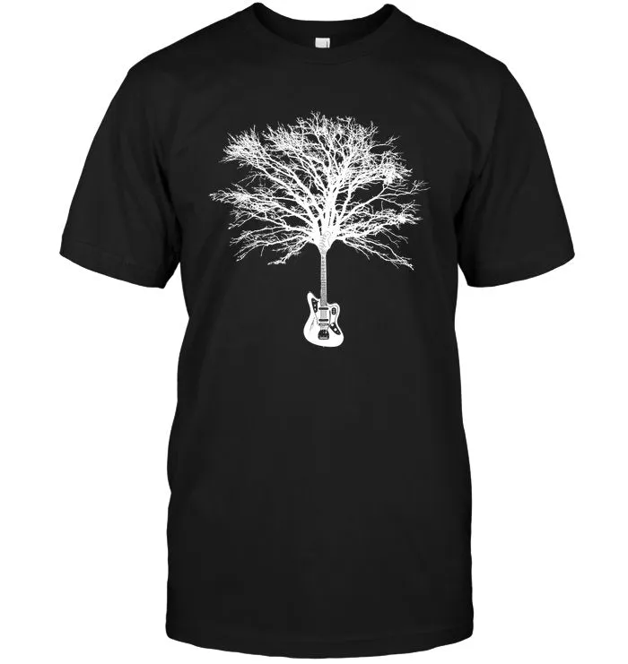 Cool Guitar T-Shirt "JMaster Tree Tee" by Axe Dr. Apparel