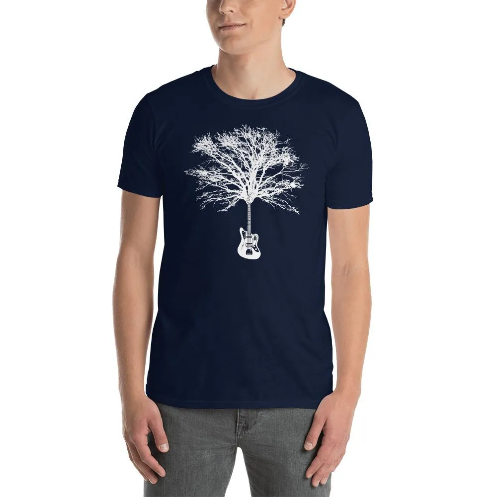 Cool Guitar T-Shirt "JMaster Tree Tee" by Axe Dr. Apparel