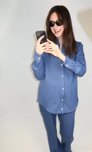 Coolidge Blue Top