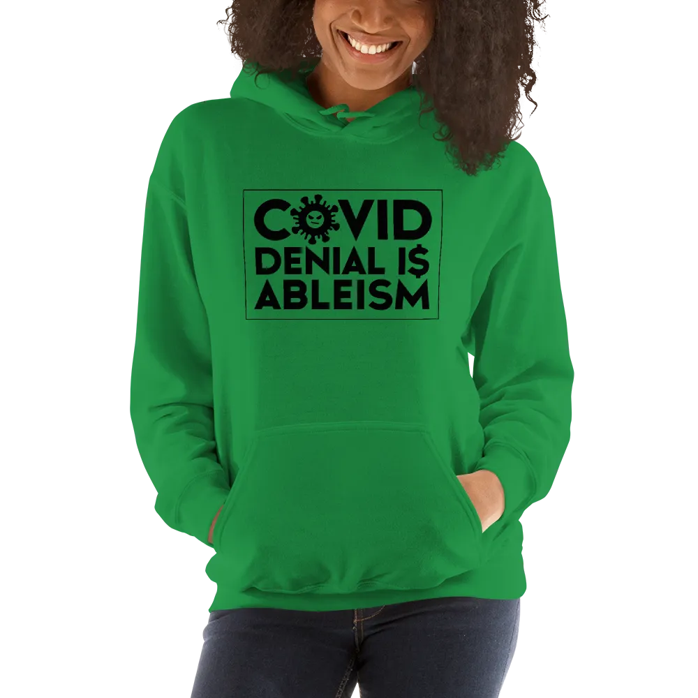 COVID Denial is Ableism (Unisex Hoodie)